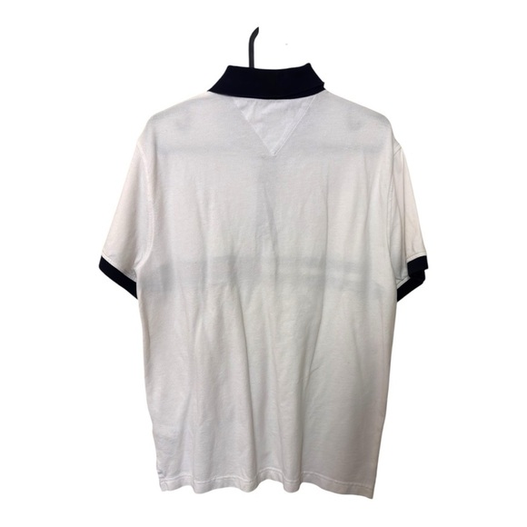 Tommy Hilfiger Embroidered Stripe Polo Men’s Large Slim Fit - Picture 4 of 4